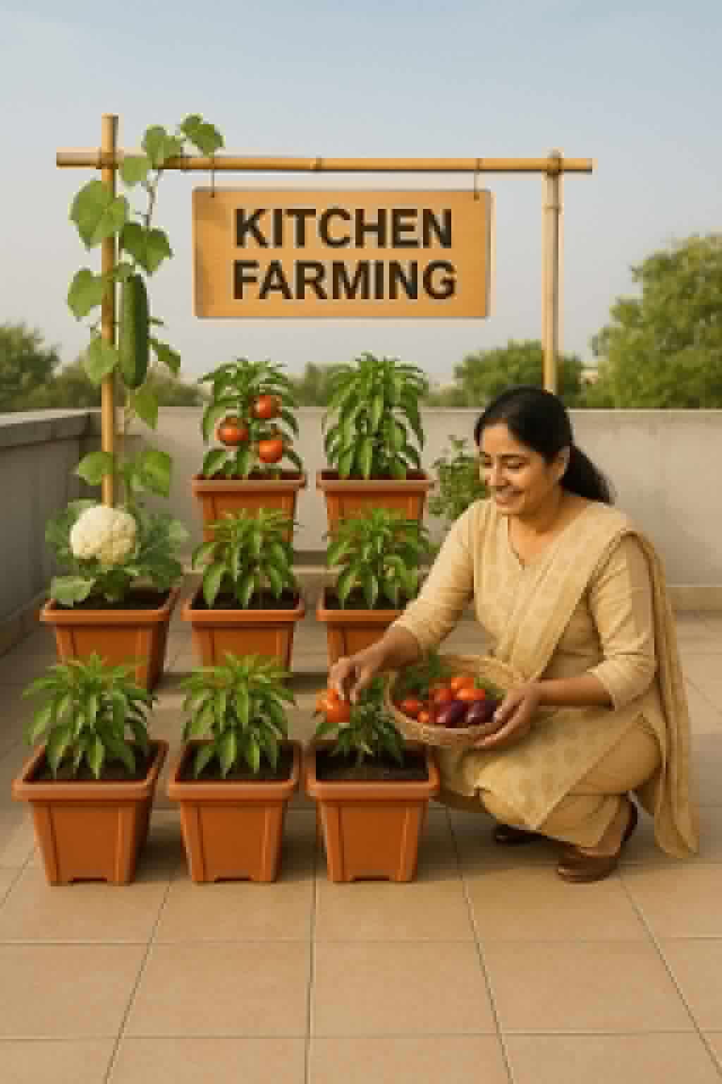 Kitchen Farming  [12POTS]
