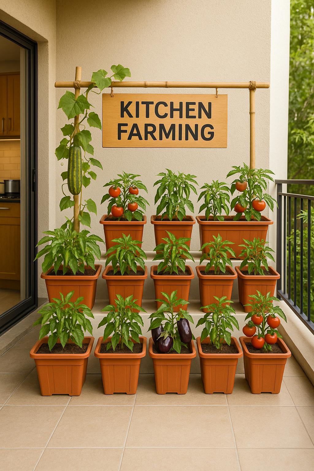 Kitchen Farming  [12POTS]